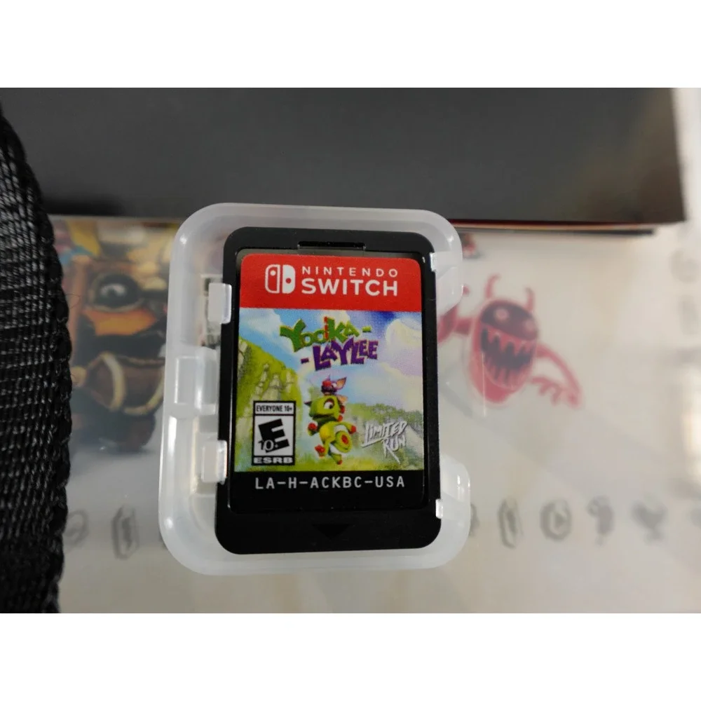 Yooka-Laylee Nintendo Switch Limited Run‎ Games LRG 013 Physical Edition CIB
